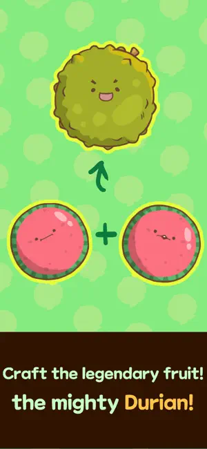 Durian Drop-Fruit Merge Puzzle screenshot 1