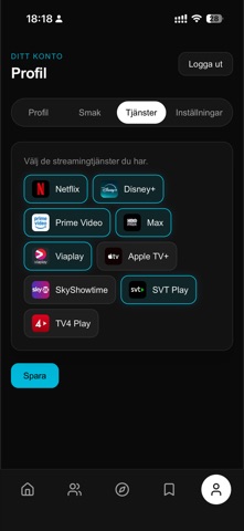 NextWatch: filmtips & serier Screenshot 7 of 10