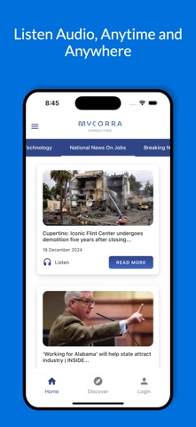 Mycorra App screenshot