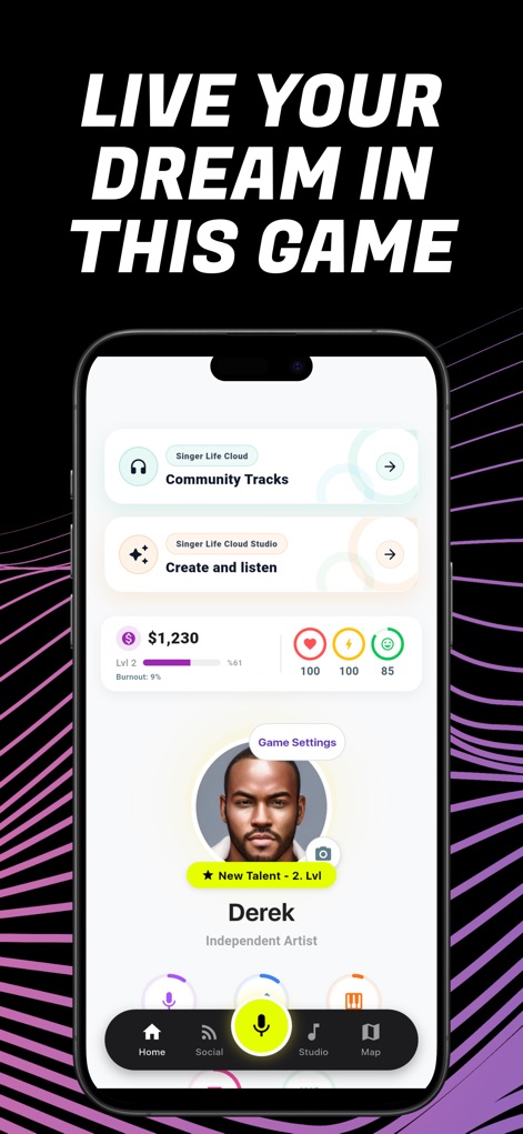 Singer Life Simulator - App de Juegos | MWM