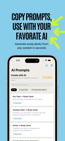Repeatedly: AI Flashcards Screenshot 2 of 5