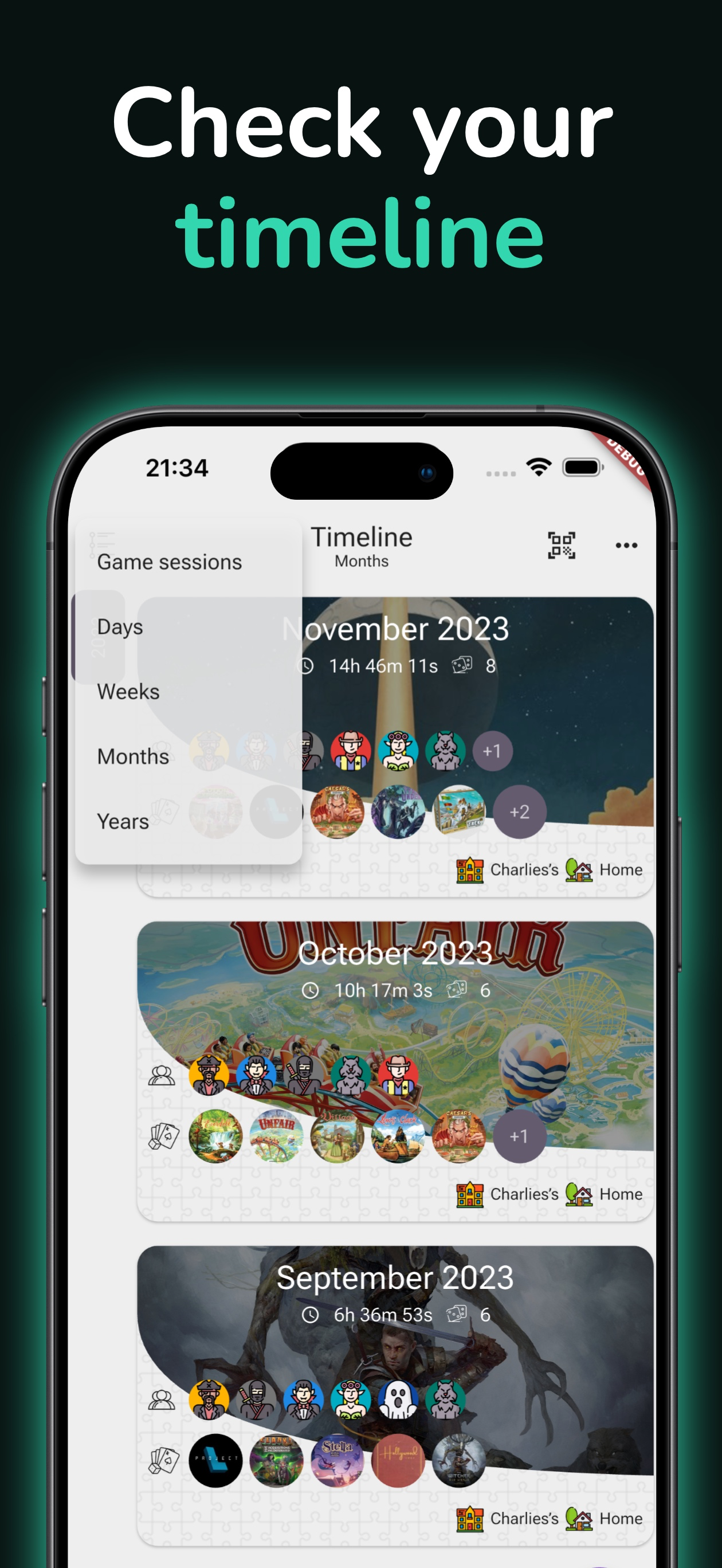 Clepsydris - Board Game App