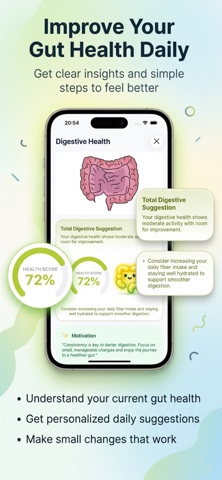 Happy Digestion: Beat Bloat AI screenshot