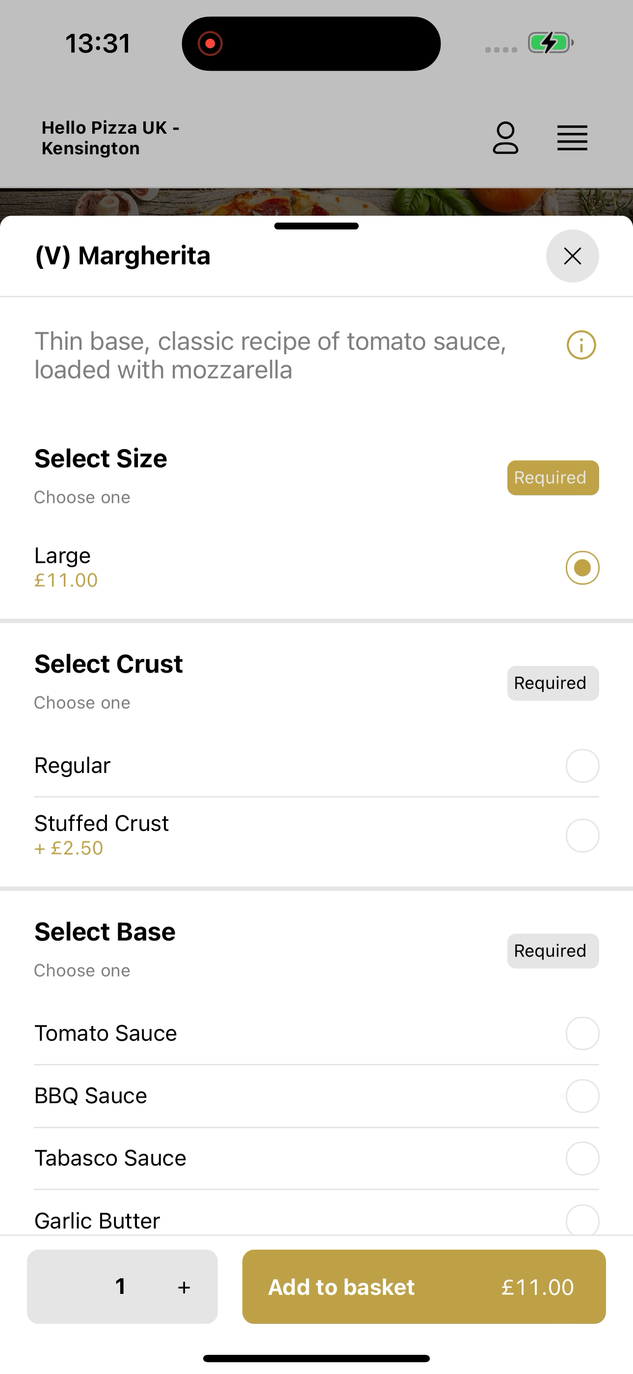 Hello Pizza UK screenshot 7