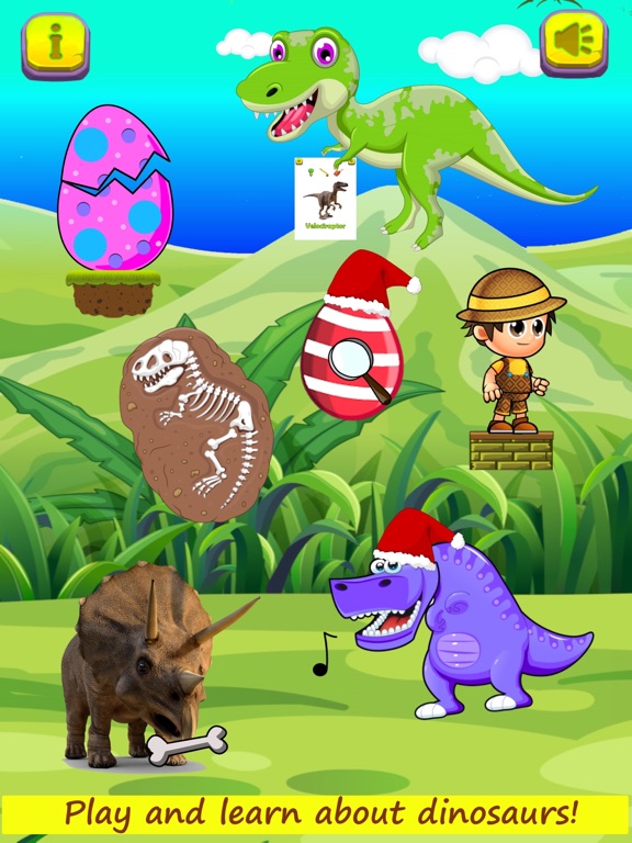Screenshot #4 pour Jeux de dinosaures!