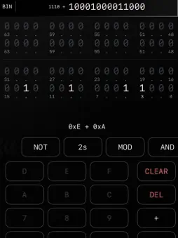 BinaryHexCalc screenshot 17