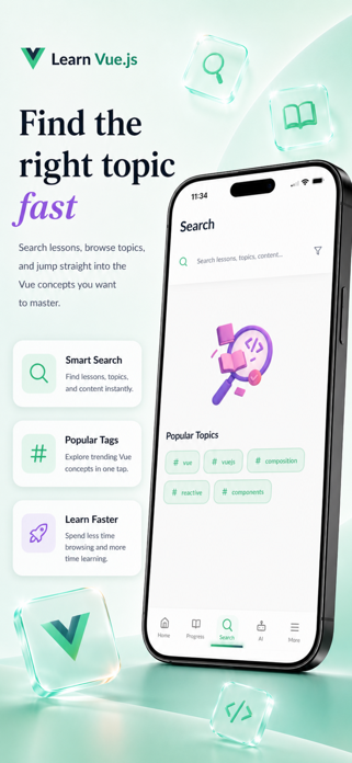Learn Vue.js & JavaScript Screenshot 10 of 10