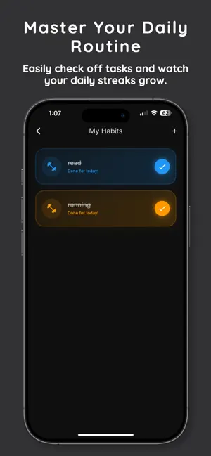 SelfCarely: Daily Habit App screenshot 2