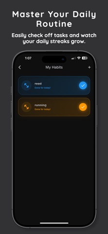 SelfCarely: Daily Habit App screenshot