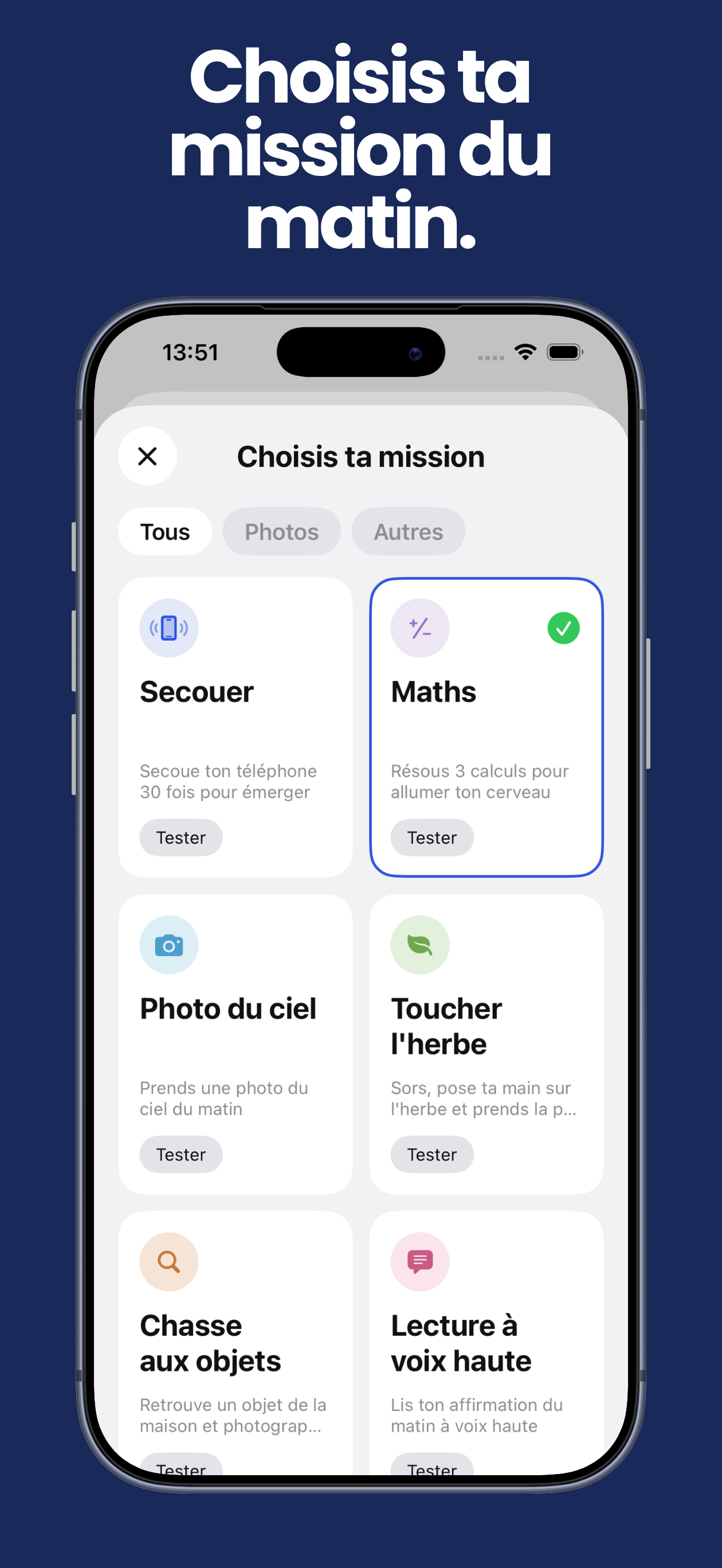Debout : Réveil Anti-Snooze screenshot 3