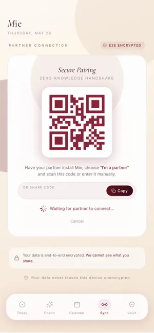 mie: cycle tracker screenshot 4