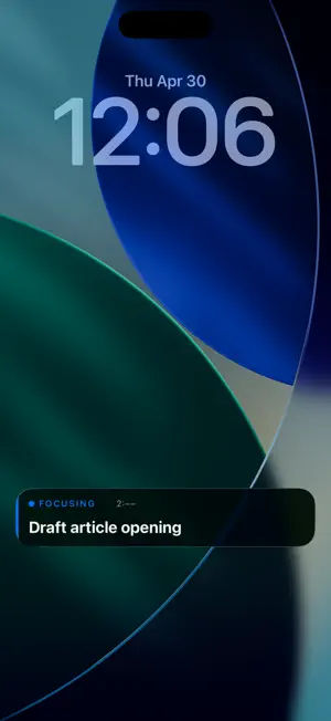 FocusCard screenshot 2