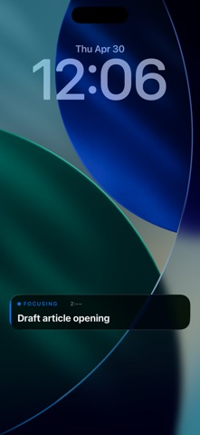 FocusCard screenshot