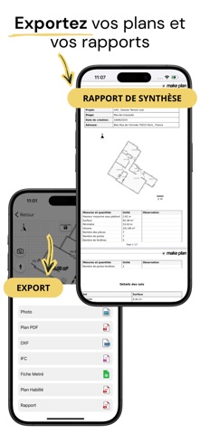 MakePlan – Scanner LiDAR 2D/3D iPhone screenshot 8