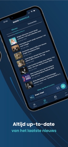 Radio Nashville iPhone screenshot 2
