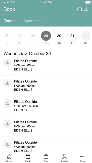 Pilates Mechanic iPhone screenshot 2 - Health & Fitness app