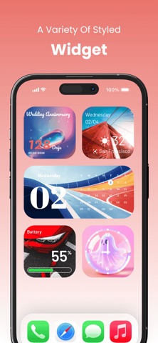 MargeColor:CustomWidgets&Icons iPhone screenshot