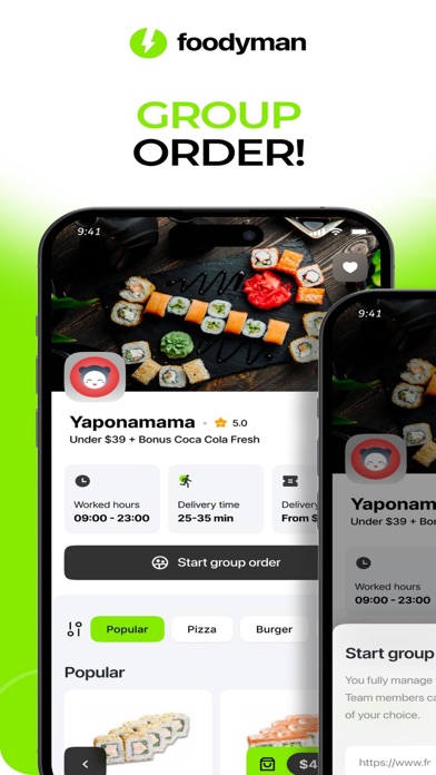 Foodyman Customer Screenshot