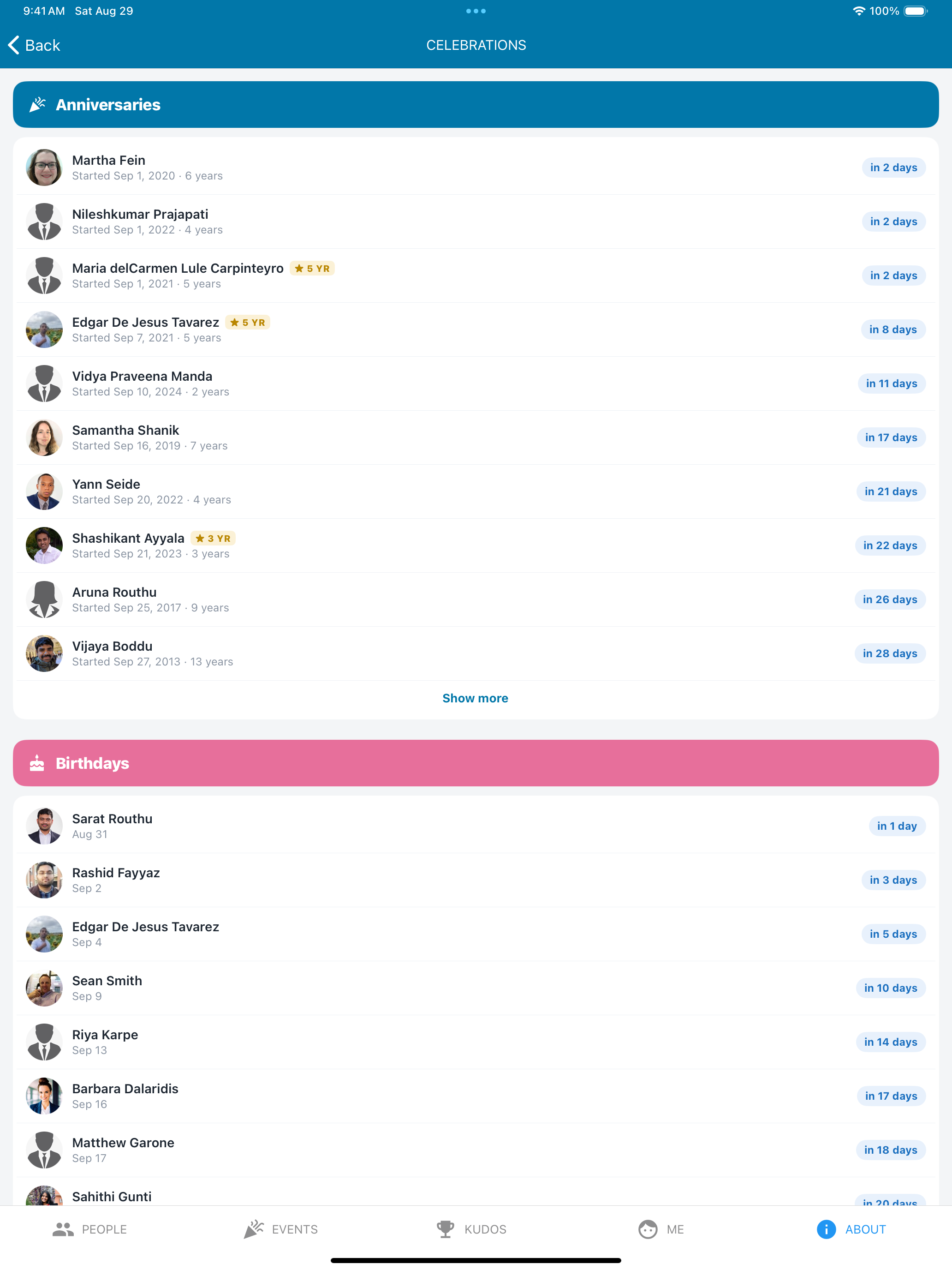 EmployeeRoster screenshot 18