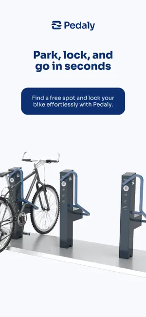 Pedaly – Smart Bike Parking screenshot 1