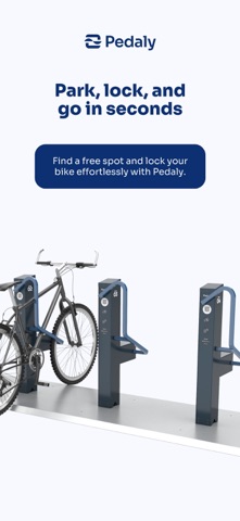 Pedaly – Smart Bike Parking Screenshot 1 of 6