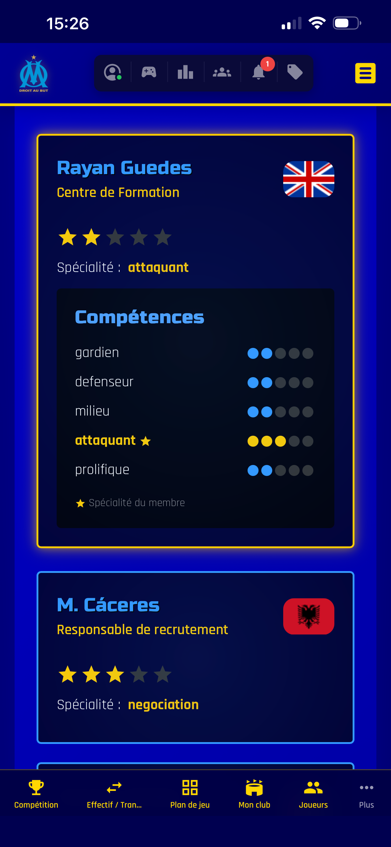 Master League screenshot 5