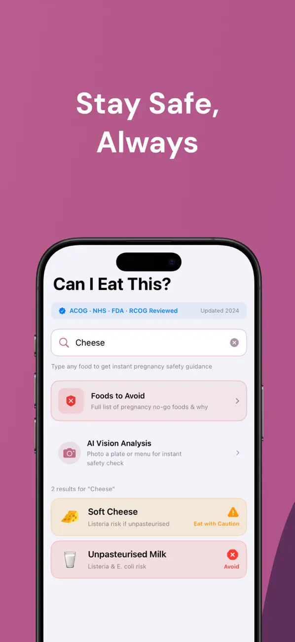 Screenshot #2 pour Bump Bites Pregnancy Meal Plan