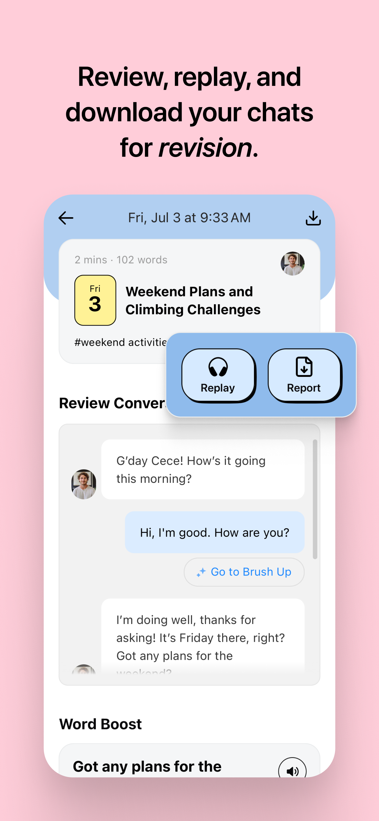 Ameego: Your AI English Friend screenshot 5