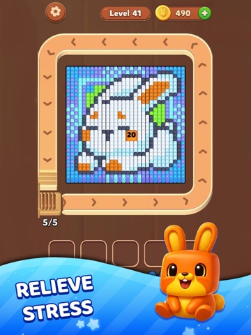 Cube Shooter: Color Pixel Cube iPad screenshot