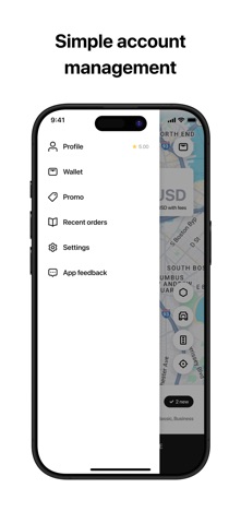 Luxe Car Chauffeur App Screenshot 4 of 4
