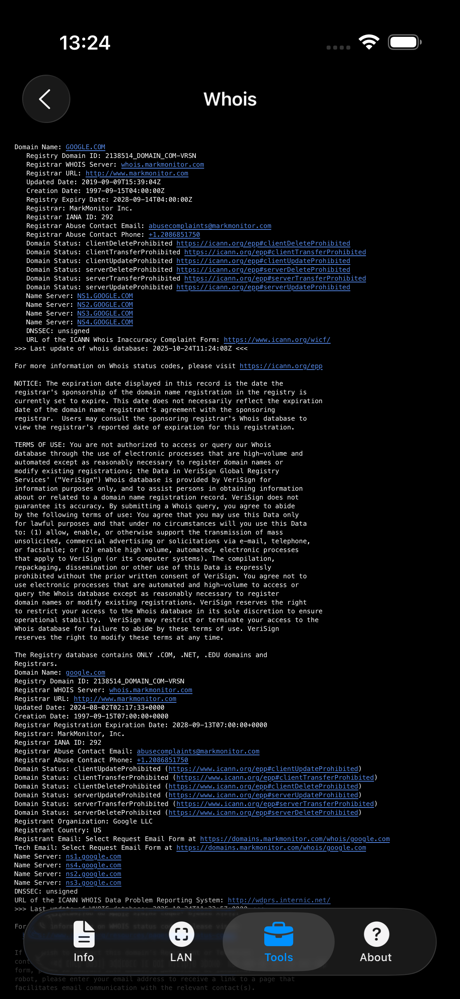 Network Analyzer: net tools screenshot 6