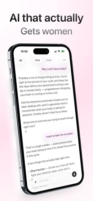 femi – premium period tracker screenshot 1