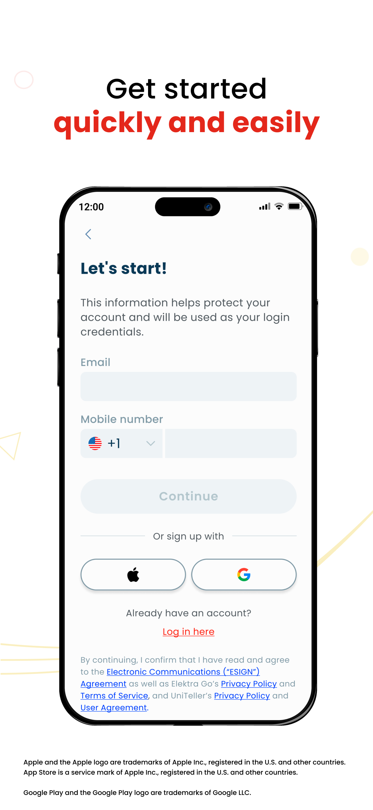 Elektra Go: Money Transfer