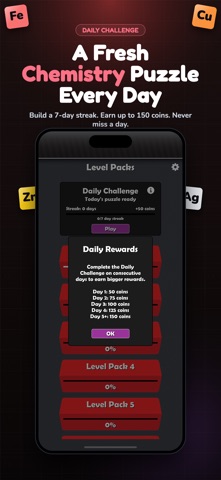 Periodic Table Chemistry Quiz iPhone screenshot