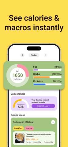 BiteCheck: AI Calorie Tracker Screenshot 4 of 7