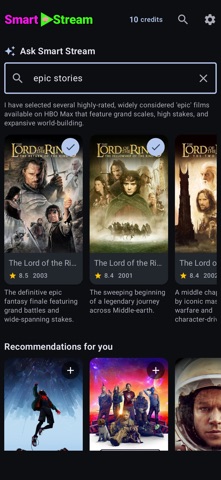 Smart Stream: What to Watch iPhone screenshot