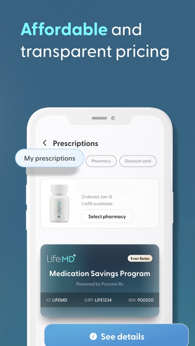 LifeMD Telehealth Screenshot