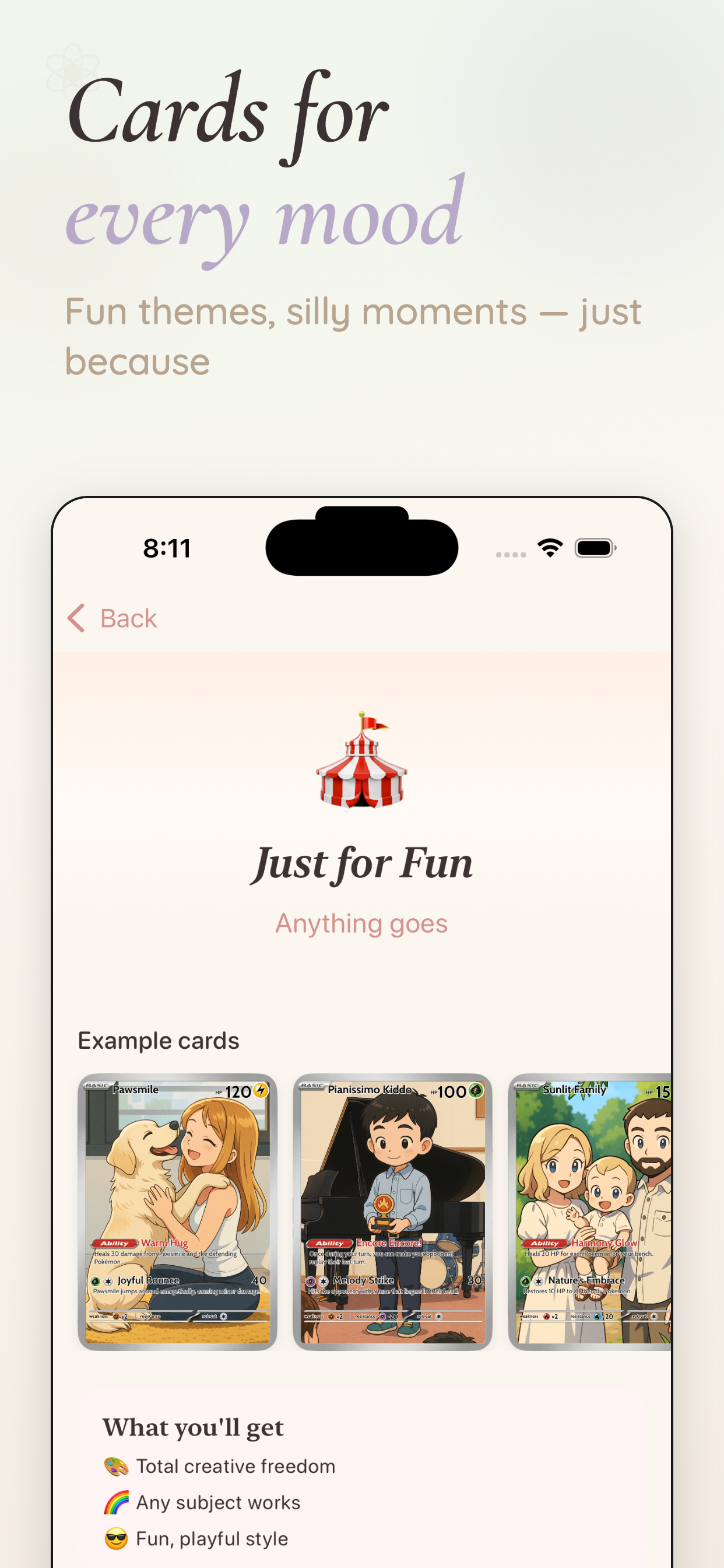 Card Bloom: AI Card Maker screenshot 4