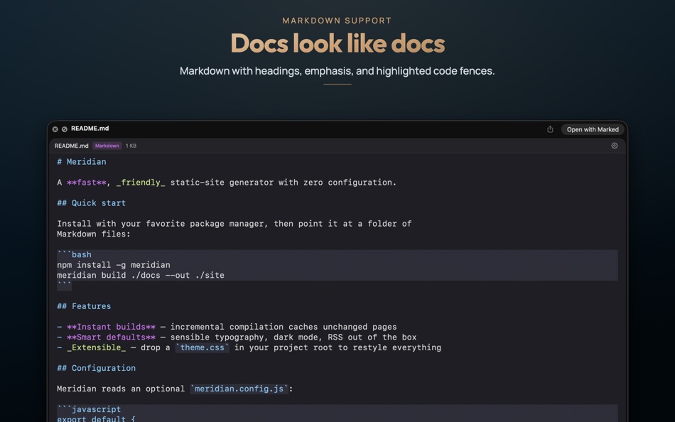#4. Syntax Look (macOS) Ved: Tent Studios