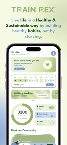Train Rex:Build Healthy Habits screenshot