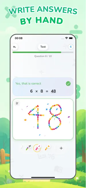 Smart Multiplication Tables screenshot 2