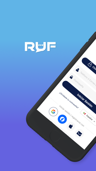 Ruf: Explora, pide y recoge app screenshot