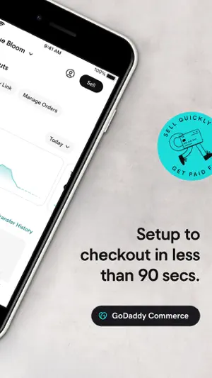 GoDaddy Commerce: POS Payments screenshot 1