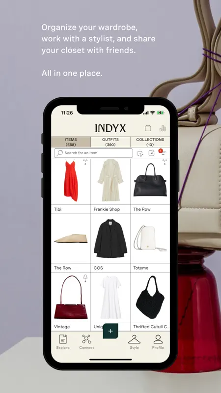 Indyx: Wardrobe & Outfit App screenshot 1 of 9
