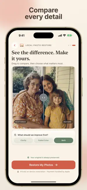 Restore Old Photos: AI Enhance screenshot 3