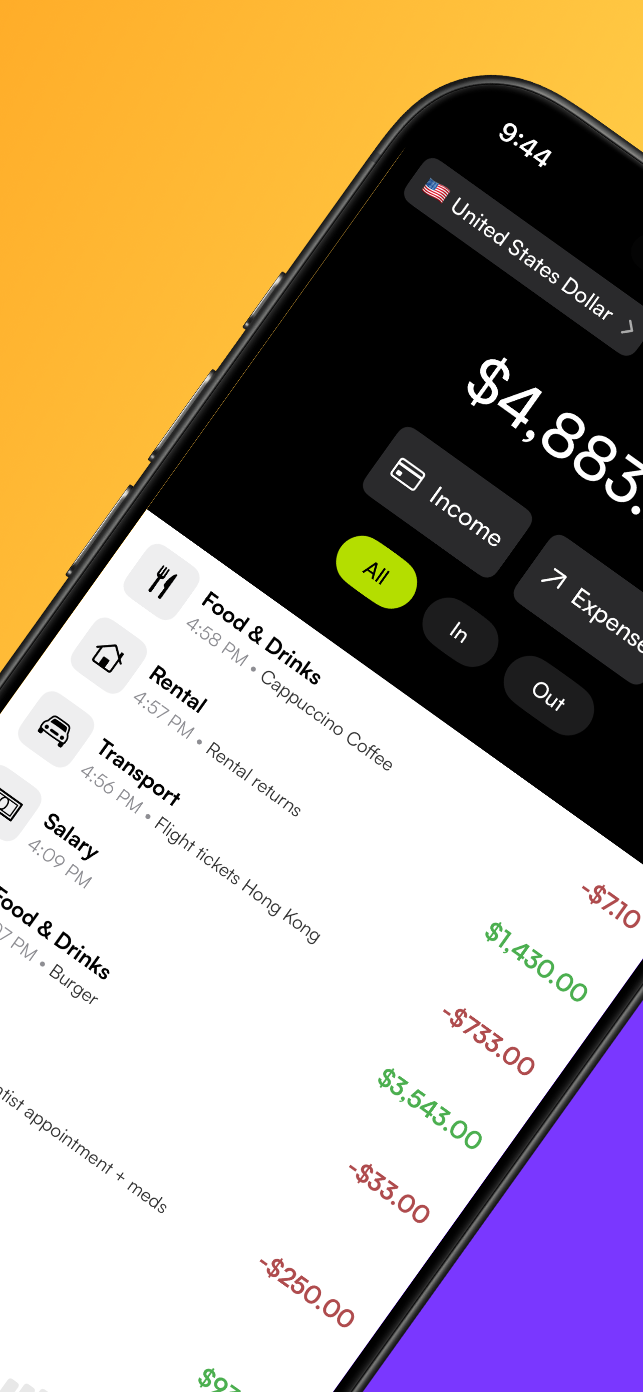 Expense Tracker - Expensiya screenshot 2