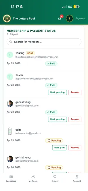 The Lottery Pool screenshot 4