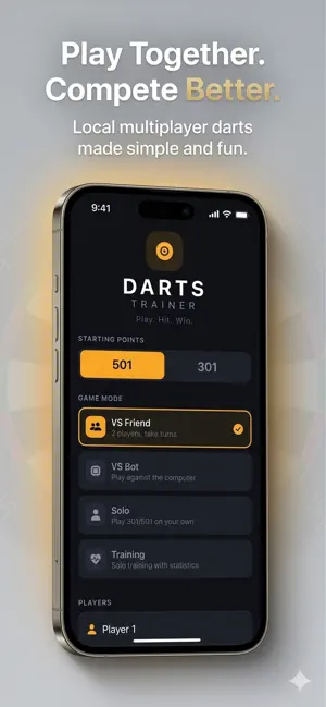 Darts Counter Training & Stats screenshot 1