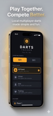 Darts Counter Training & Stats Screenshot 1 of 6