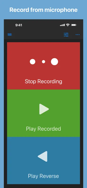 Reverse Audio screenshot 1 of 4